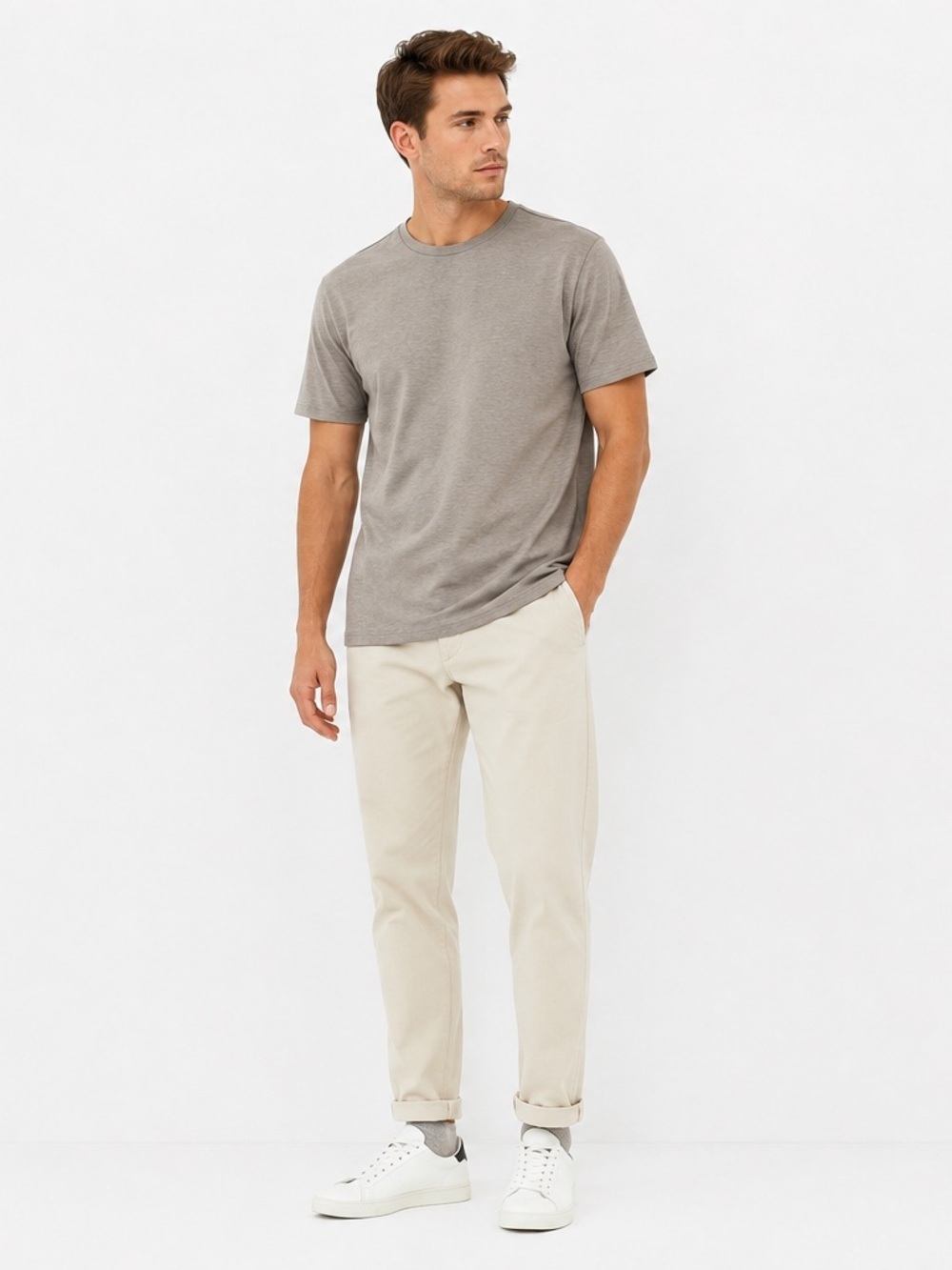 METHOD Reel Good Short-Sleeve Crewneck T-Shirt - Medium